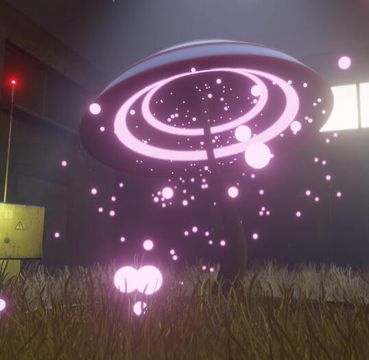 Sci Fi Mushroom Environment