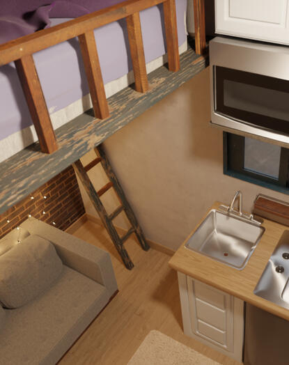 Realist Tiny Apartment